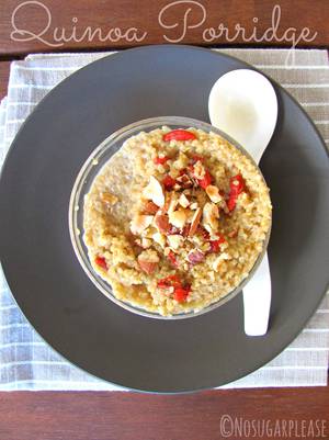Quinoa porridge alle bacche di goji